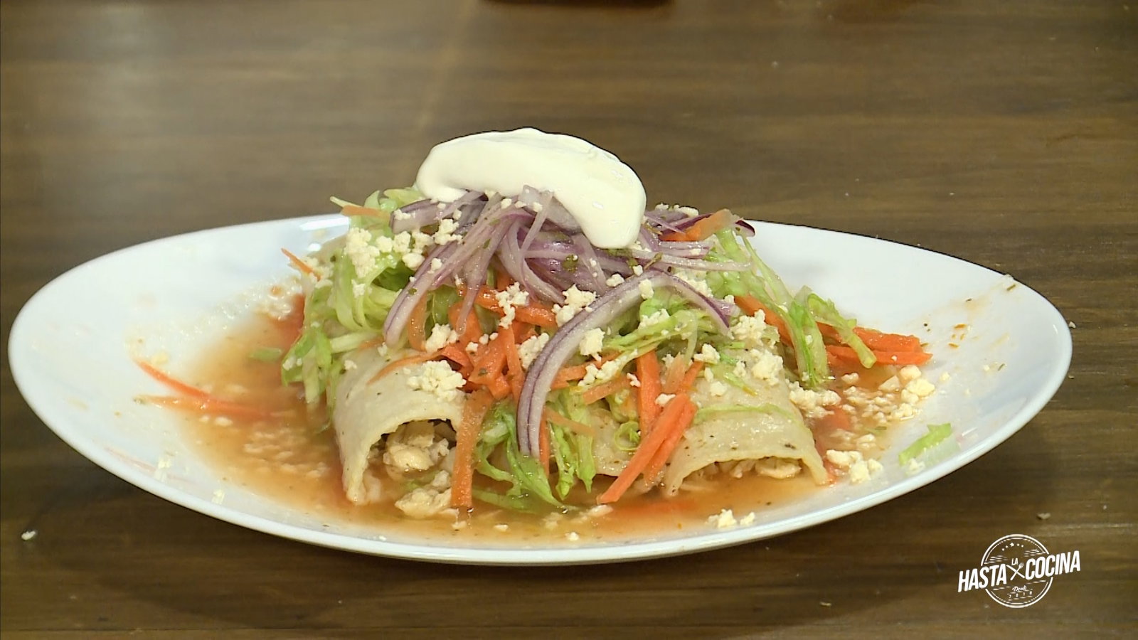 Enchiladas de pollo