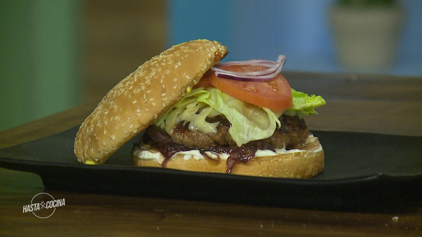 Hamburguesa casera