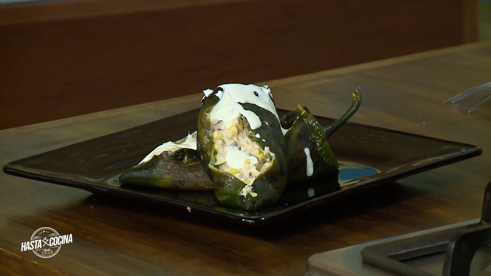 Chiles rellenos de atún