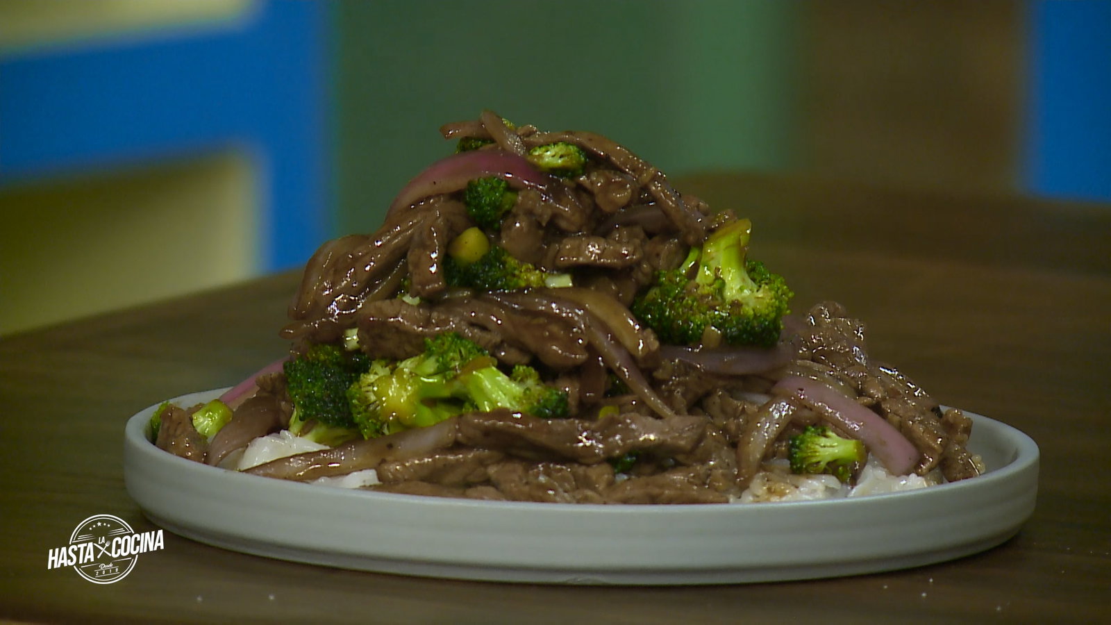 Salteado de carne con brócoli