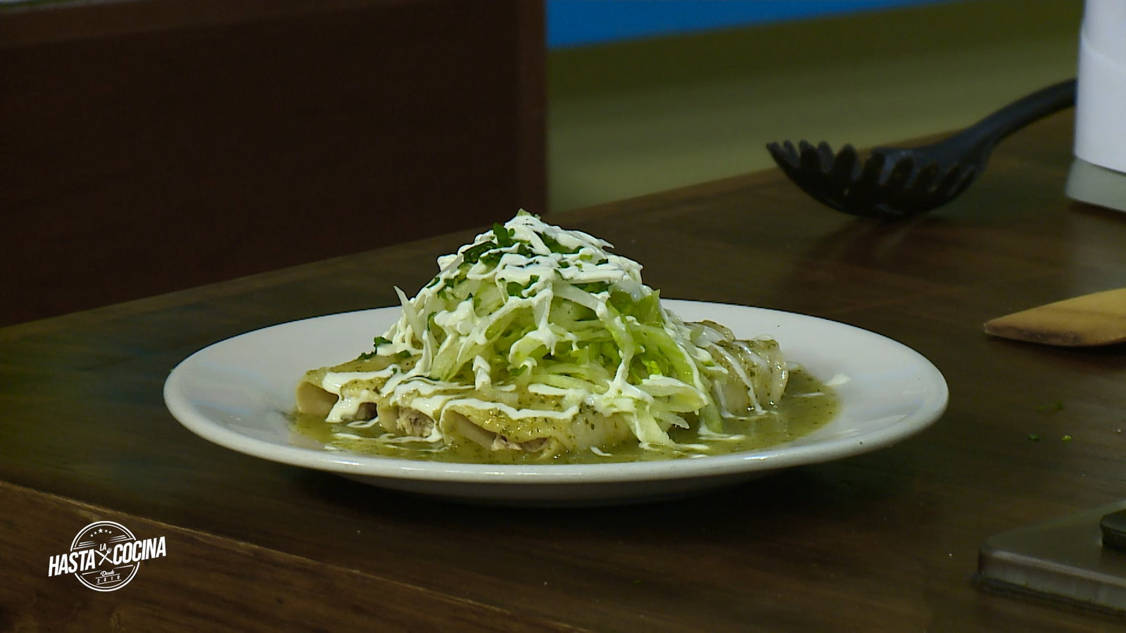 Enchiladas verdes