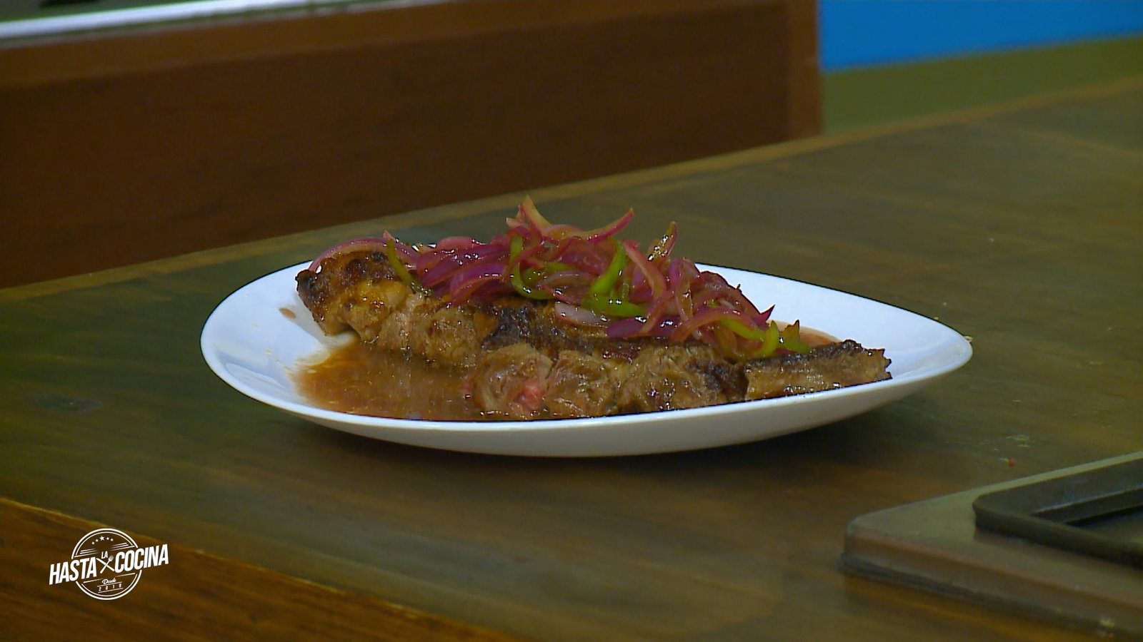 Rib eye en aguachile