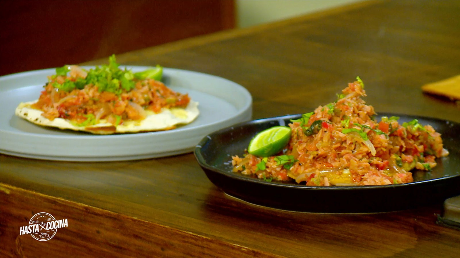 Tacos de marlin con queso