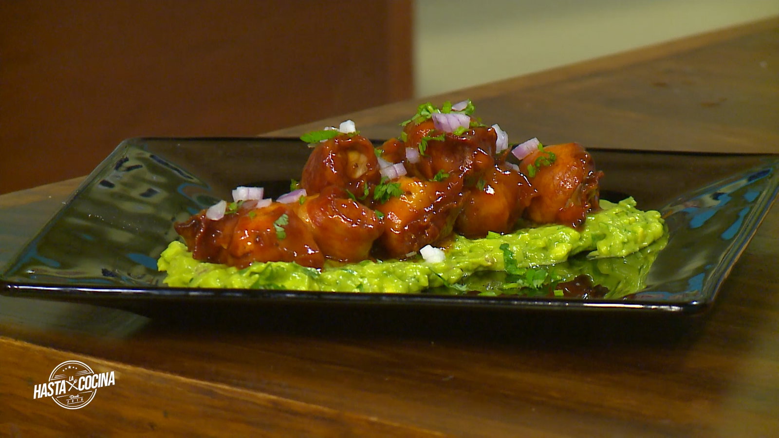Boneless con salsa BBQ