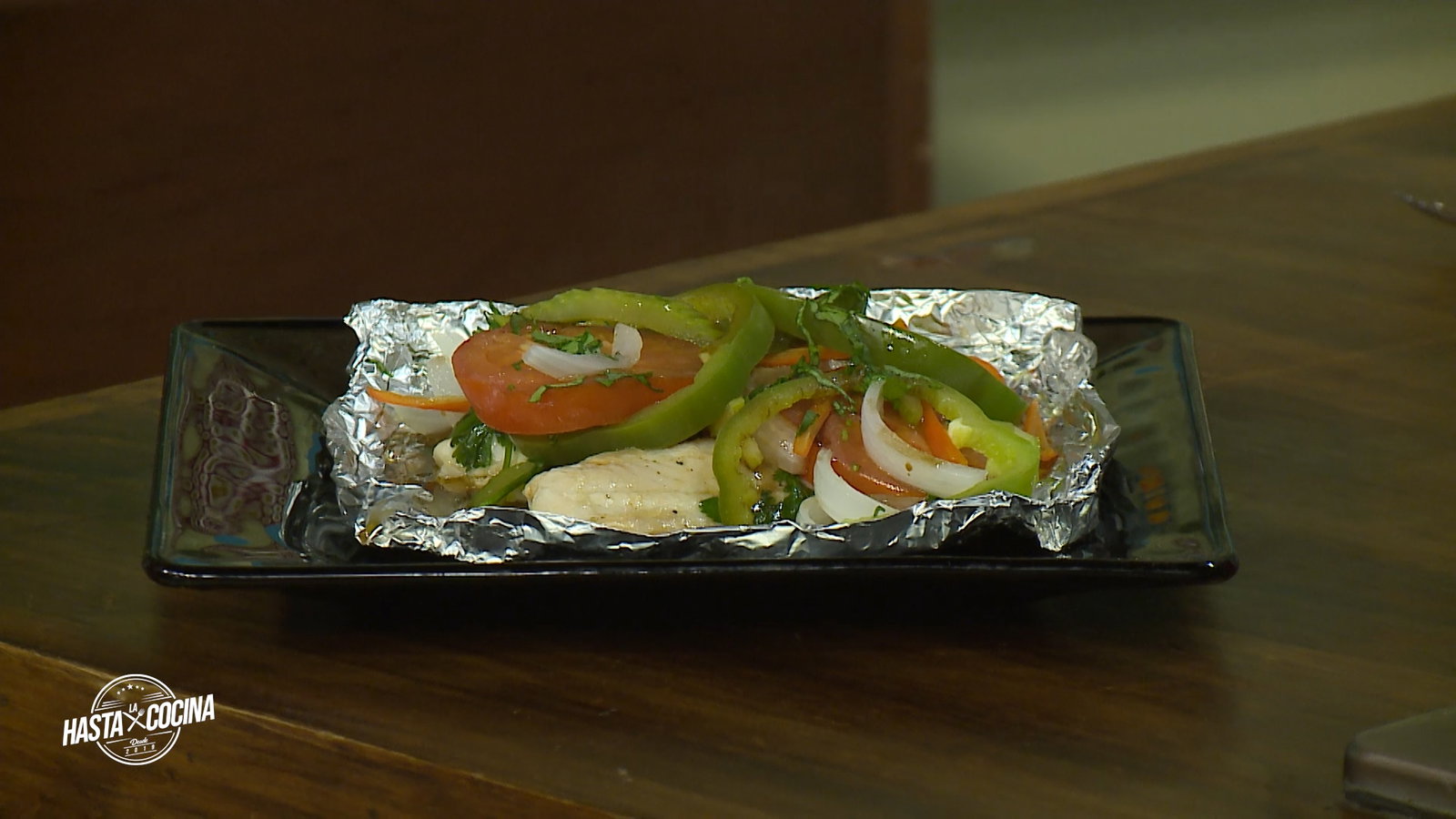 Pescado empapelado