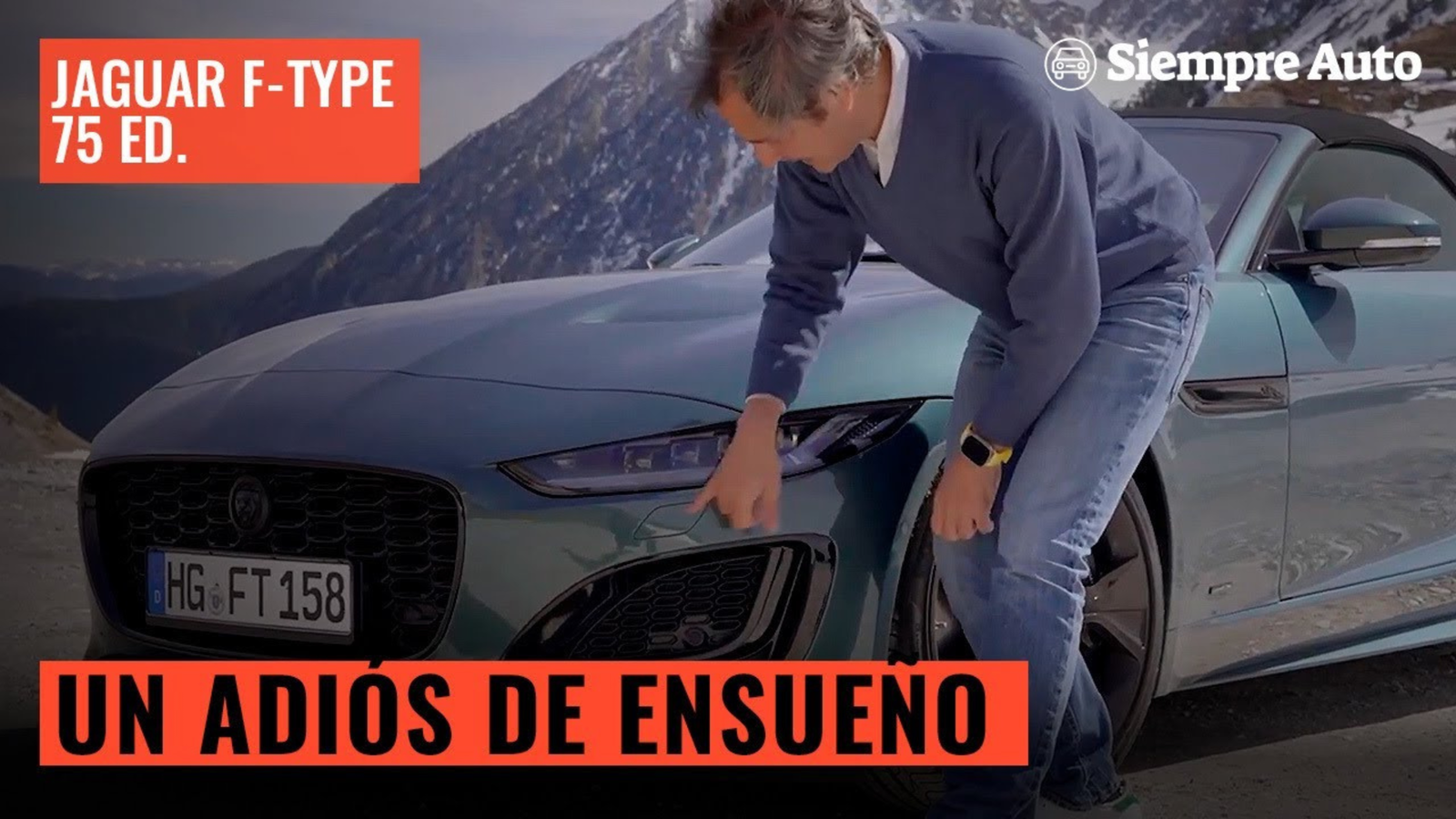 Adiós a un mito · JAGUAR F-TYPE 75 Edition Convertible V8 2024