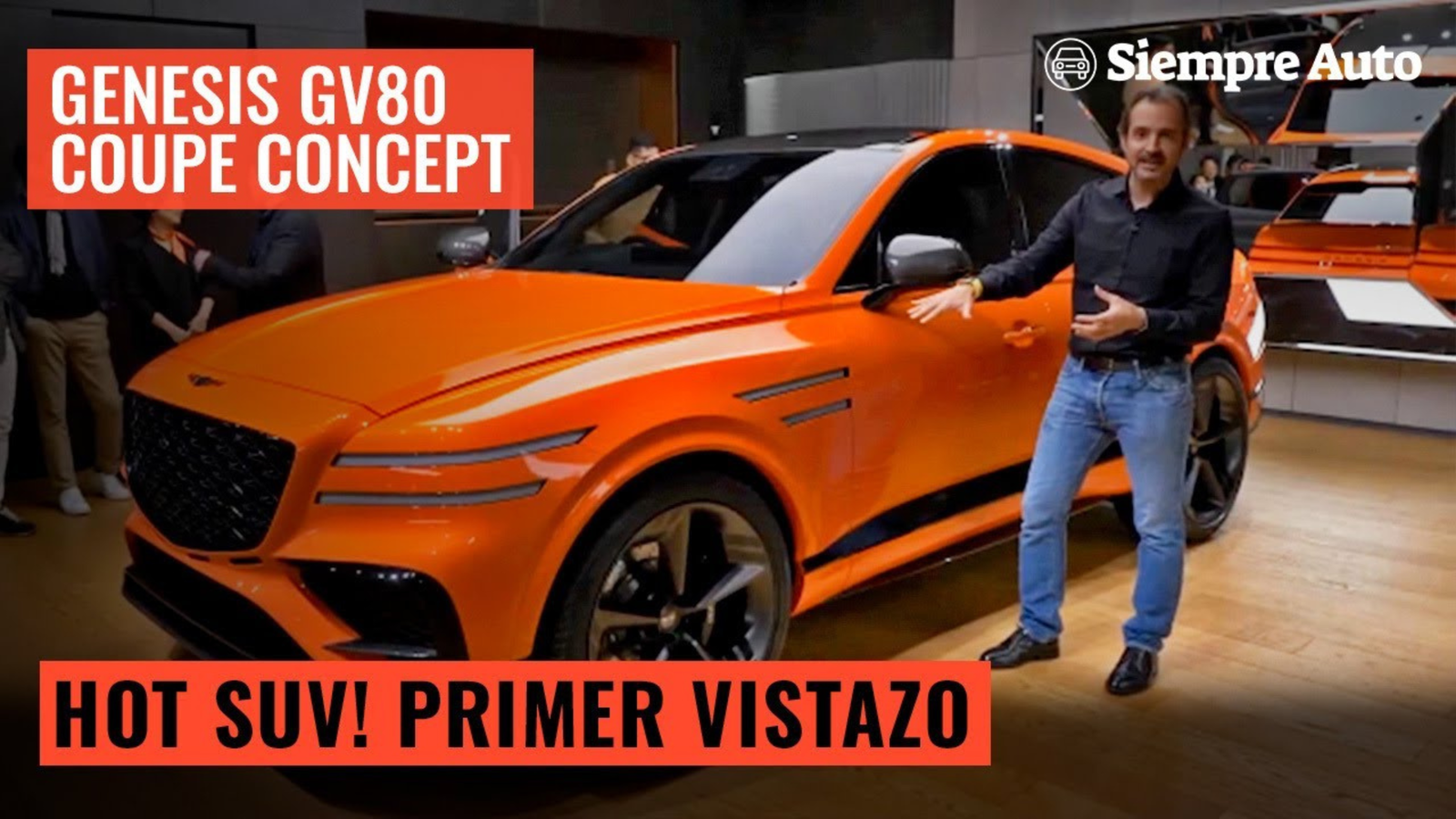 HOT SUV! Primer vistazo al GENESIS GV80 COUPE CONCEPT