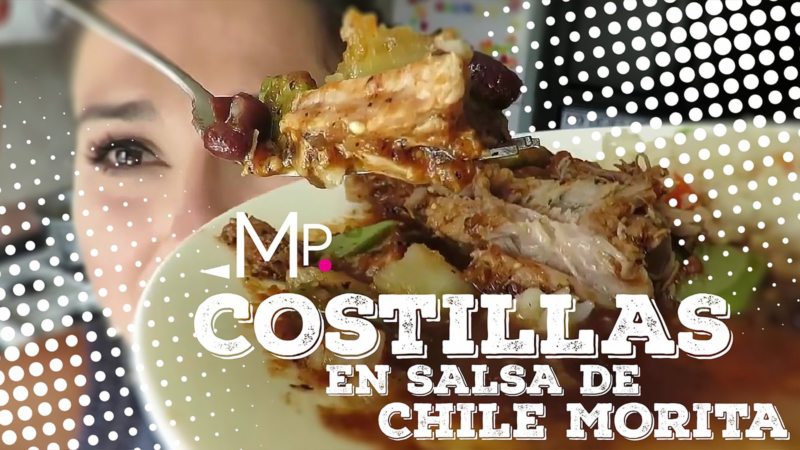 Costillas en salsa de chile morita