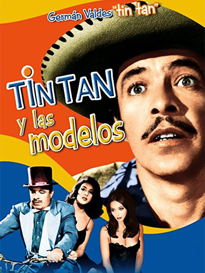 Tin Tan y las modelos (Escuela de modelos)